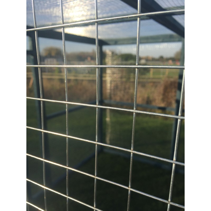 Waterproof Chicken run 8ft x 12ft Chicken Fox Proof Cat Pen Painted Blue